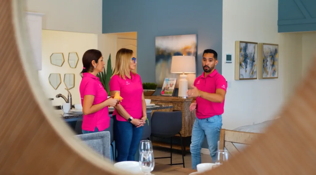 Casiola team in a vacation rental property